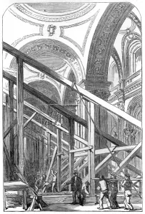 Preparations Prints: Preparations for the funeral of the Duke of Wellington, 1852