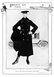 Chauffeur Prints: Present Day Types - the Get-Off-My-Earth Chauffeur