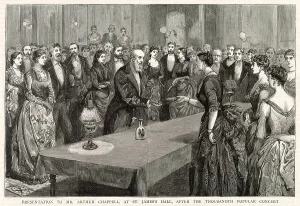 Popular Prints: Presentation to Mr. S. Arthur Chappell