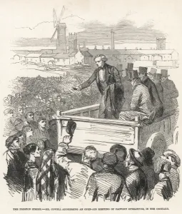 Unrest Prints: Preston wage dispute