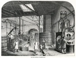 Manufacturer Prints: Prices Patent Candle Companys Works 1849