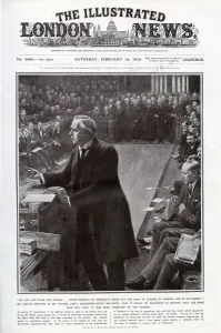 Long Prints: Prime Minister Asquith - Commons Home Rule Bill debate