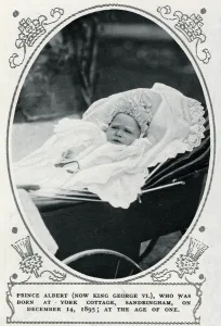 Babies Prints: Prince Albert later George VI as a baby