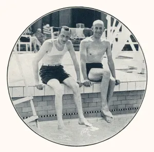 Beach Prints: Prince Andrew of Greece at Monte Carlo