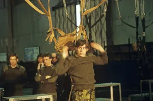 Seventy Prints: Prince Andrew during parachute training
