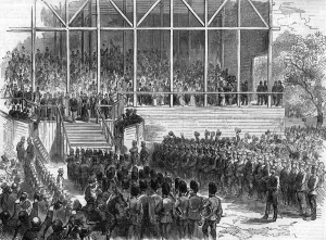 Opening Prints: Prince Arthur at Leeds, declaring Roundhay Park open