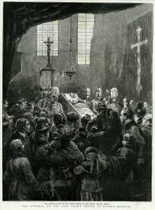 Crowds Prints: Prince of Austria - Hungary, Lying-in-State