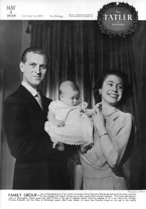 Smiling Prints: Prince Charles as a baby, 1949