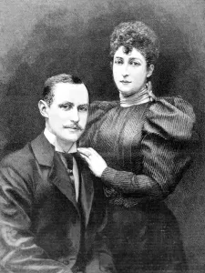 18th Prints: Prince Charles of Denmark and Princess Maud of Wales