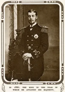 Majority Prints: Prince George in Royal Navy uniform