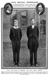 Eton Prints: Prince Henry & Duke of Brabant at Eton