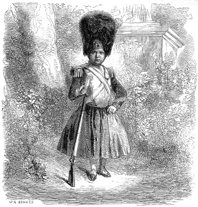 June Prints: The Prince Imperial of France, aged three in the uniform of