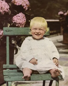 Infant Prints: Prince Philip, Duke of Edinburgh as a baby