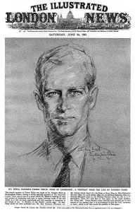 Ward Prints: Prince Philip, Duke of Edinburgh, by Dr. Stephen Ward, 1961
