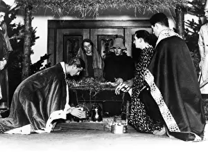 Drama Prints: Prince Philip performing in a Nativity play at Gordonstoun