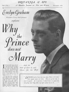 Article Prints: The Prince of Wales