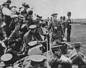 Birthday Prints: Prince of Wales at Aldershot, 1914