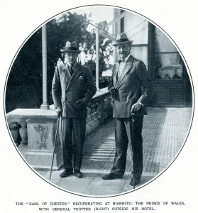 Wales Prints: The Prince of Wales at Biarritz