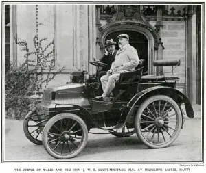 Driving Prints: Prince of Wales & John Douglas-Scott-Montagu 1900