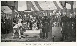 Hospital Prints: The Prince of Wales (later Edward VII)