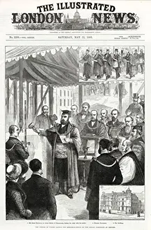 Building Prints: Prince of Wales laying foundation stone of Indian Institute