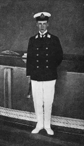 Months Prints: The Prince of Wales as a Midshipman on Board the HMS Hindust