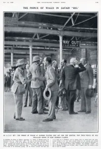 Edward Prints: The Prince of Wales in safari rig
