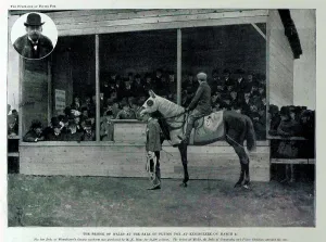 March Prints: The Prince of Wales at the Sale of Flying Fox at Kingsclere