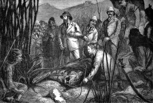 Tour Prints: The Prince of Wales after Shooting his First Tiger, 1877