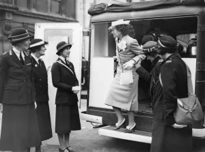 Inspecting Prints: Princess Alice, Duchess of Gloucester