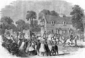 Clare Prints: Princess Alice and Louis depart after wedding