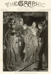 Youngest Prints: Princess Beatrice down a coal mine