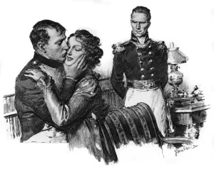 Fortunino Prints: Princess Caraboo and Napoleon by Fortunino Matania