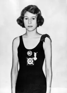 Queen Elizabeth II Prints: Princess Elizabeth at the Bath Club