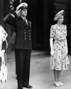 Princes Prints: Princess Elizabeth and the Duke of Edinburgh
