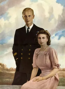 Happiness Prints: Princess Elizabeth and the Duke of Edinburgh