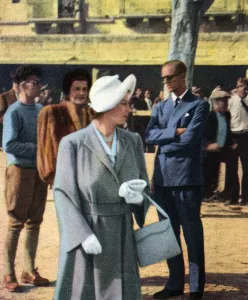 Feb16 Prints: Princess Elizabeth & Duke of Edinburgh in Malta