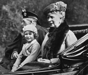 Grand Daughter Prints: Princess Elizabeth goes to church