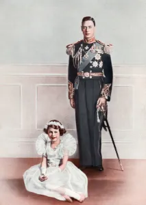 Bridesmaid Prints: Princess Elizabeth and King George VI