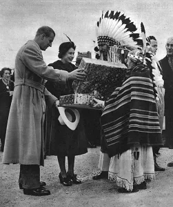 Percy Prints: Princess Elizabeth and Prince Philip in Canada