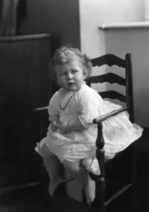 Toddler Prints: Princess Elizabeth of York, 1927