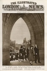 Tour Prints: Princess Elizabeths royal tour of Canada: Ottawa