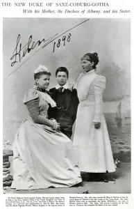 Countess Prints: Princess Helena of Waldeck and Pyrmont with her children