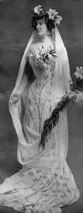 Mar16 Prints: Princess Henry of Pless in fancy dress