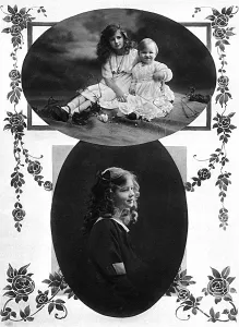 Romania Prints: Princess Ileana and Mircea of Roumania
