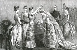 Bouquet Prints: Princess Irene of Hesse crowned