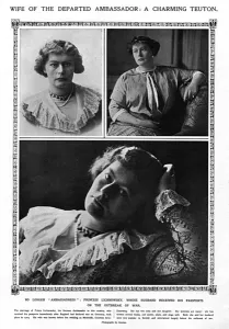 Embassy Prints: Princess Lichnowsky, wife of German ambassador, 1914