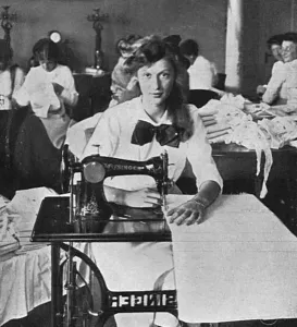Sweden Prints: Princess Margaretha of Sweden working for Red Cross, WW1
