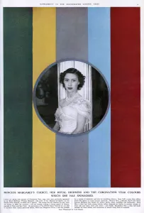 Colour Prints: Princess Margarets Choice of Colours for Coronation Year