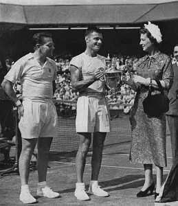 1949 Prints: Princess Marina, Duchess of Kent at Wimbledon